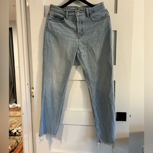 Light Washed Blue Jeans